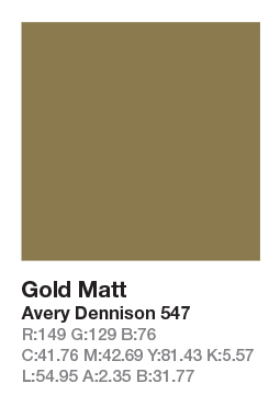 EM 547 Gold matn�